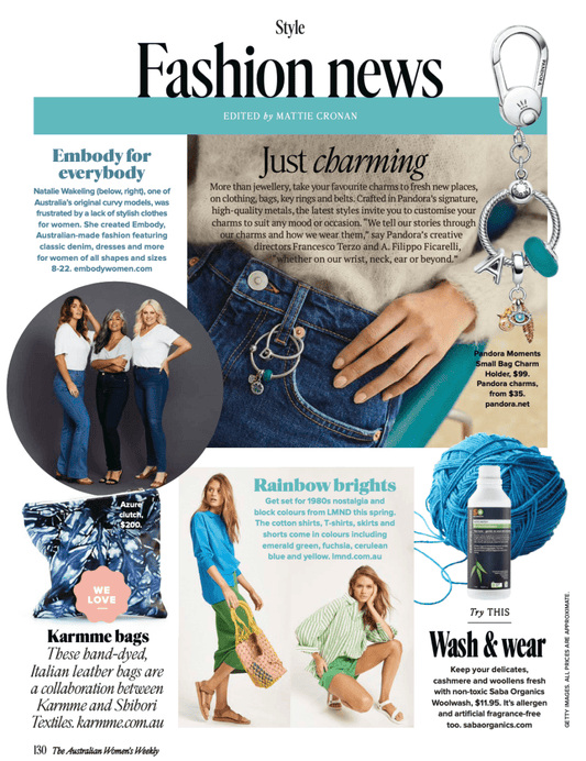 EMBODY FEATURE'S IN AUSTRALIAN WOMEN'S WEEKLY MAGAZINE - Embody Women