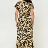 Birkin Tiger Maxi Dress