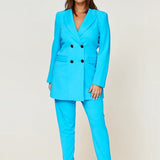 Sarah Blazer Scuba Blue - Clearance Sale