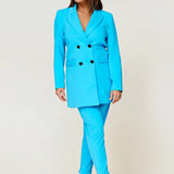 Sarah Blazer Scuba Blue - Clearance Sale