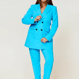 Sarah Blazer Scuba Blue - Clearance Sale