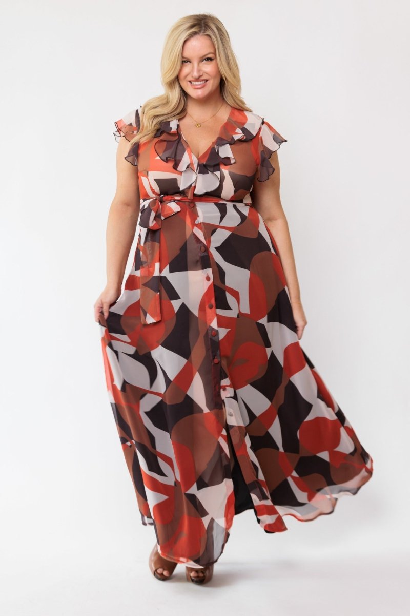 Birkin Casa Clay Maxi Dress - Embody Women