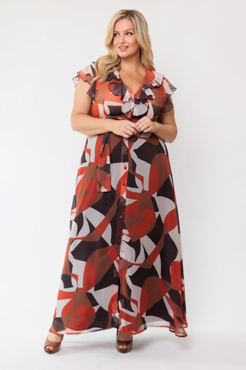 Birkin Casa Clay Maxi Dress - Embody Women