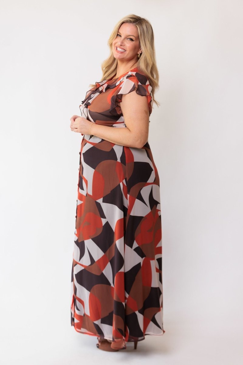 Birkin Casa Clay Maxi Dress - Embody Women