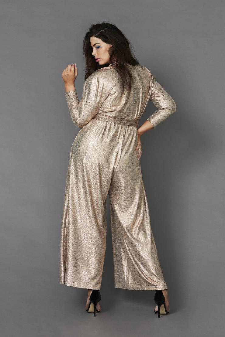 Helena Jumpsuit Rose Gold - Embody Women