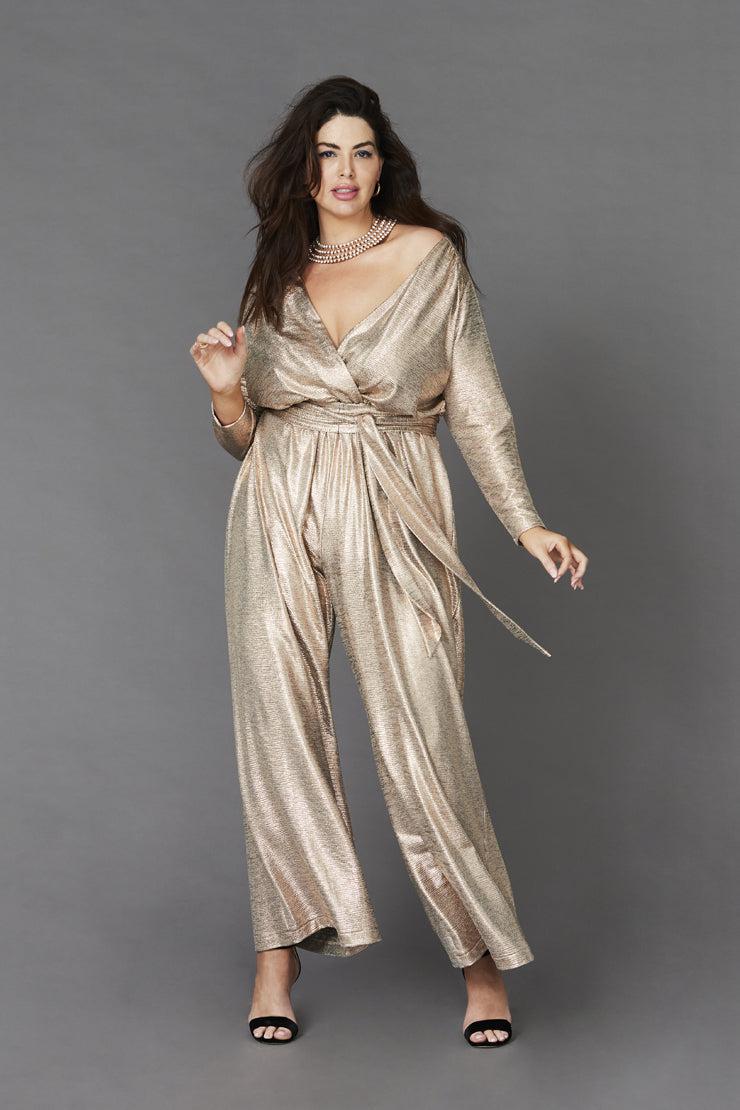 Helena Jumpsuit Rose Gold - Embody Women