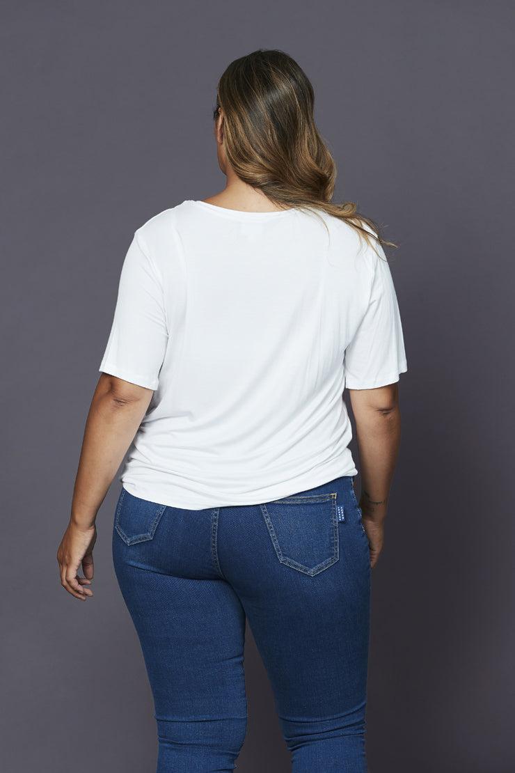Paris White Tee - Embody Women