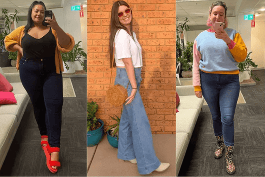 ROADTEST: 5 women, sizes 10-26, review jeans from an inclusive denim brand. - Embody Women