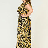 Birkin Tiger Maxi Dress