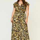 Birkin Tiger Maxi Dress