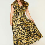 Birkin Tiger Maxi Dress