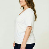 Hola White Tee