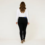 Jacqui Stretch Black Jean