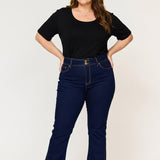 Paris Black Tee