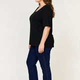 Paris Black Tee