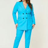 Sarah Blazer Scuba Blue - Clearance Sale