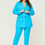 Sarah Blazer Scuba Blue - Clearance Sale