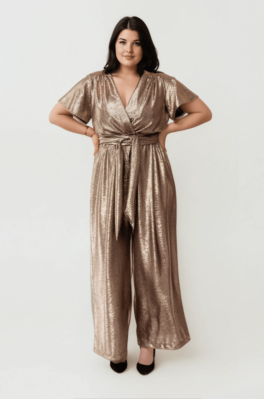 Plus size elegant jumpsuits sales