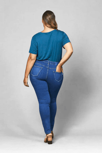 Jacqui Vintage Blue Jean - Embody Women