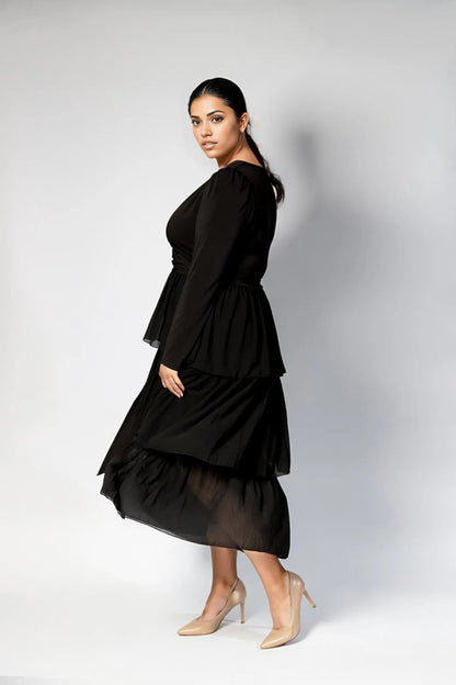 Olivia Dress Black - Embody Women