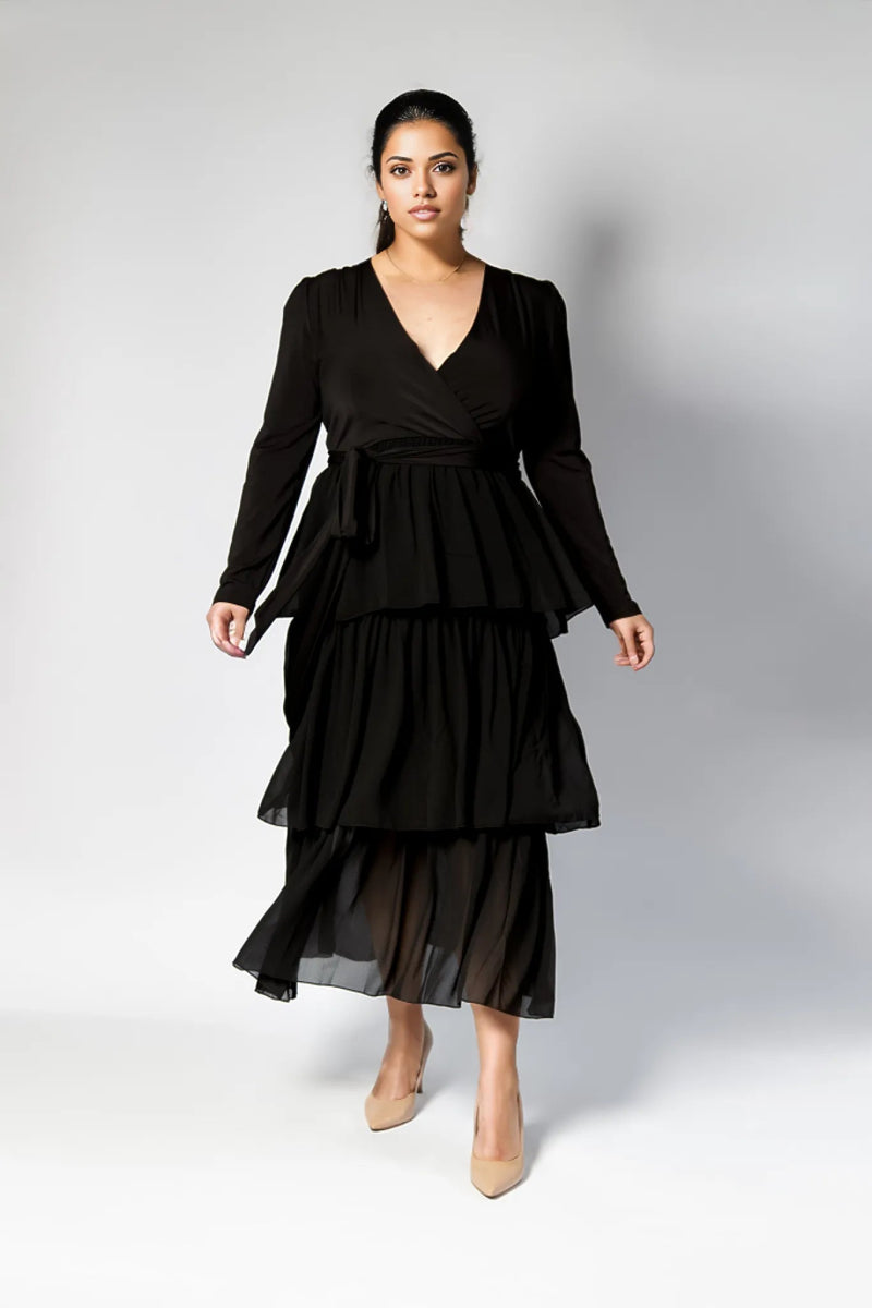 Olivia Dress Black - Embody Women