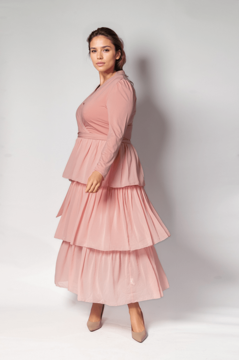 Olivia Gown Dusty Pink