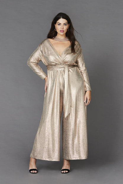 Helena Jumpsuit Rose Gold - Embody Women