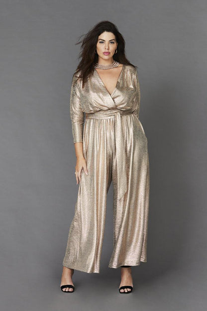Helena Jumpsuit Rose Gold - Embody Women