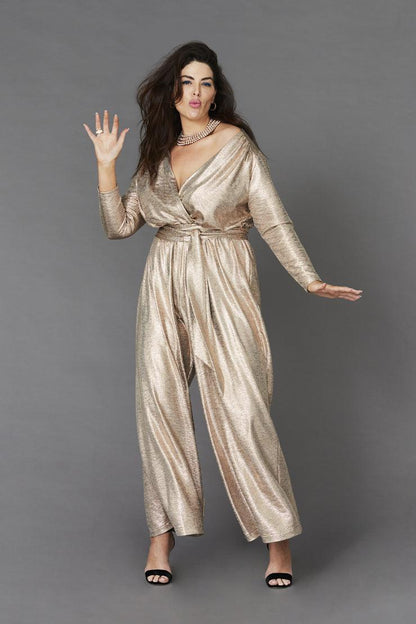 Helena Jumpsuit Rose Gold - Embody Women