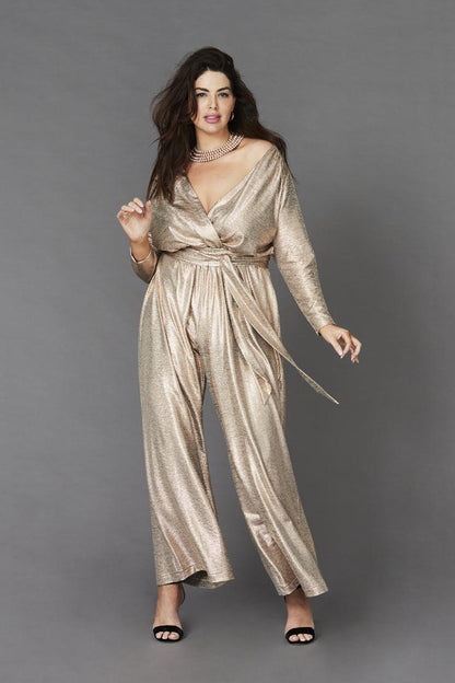 Helena Jumpsuit Rose Gold - Embody Women