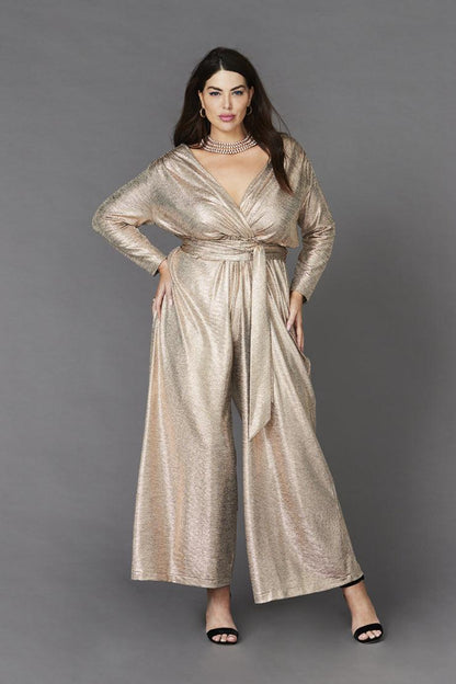 Helena Jumpsuit Rose Gold - Embody Women
